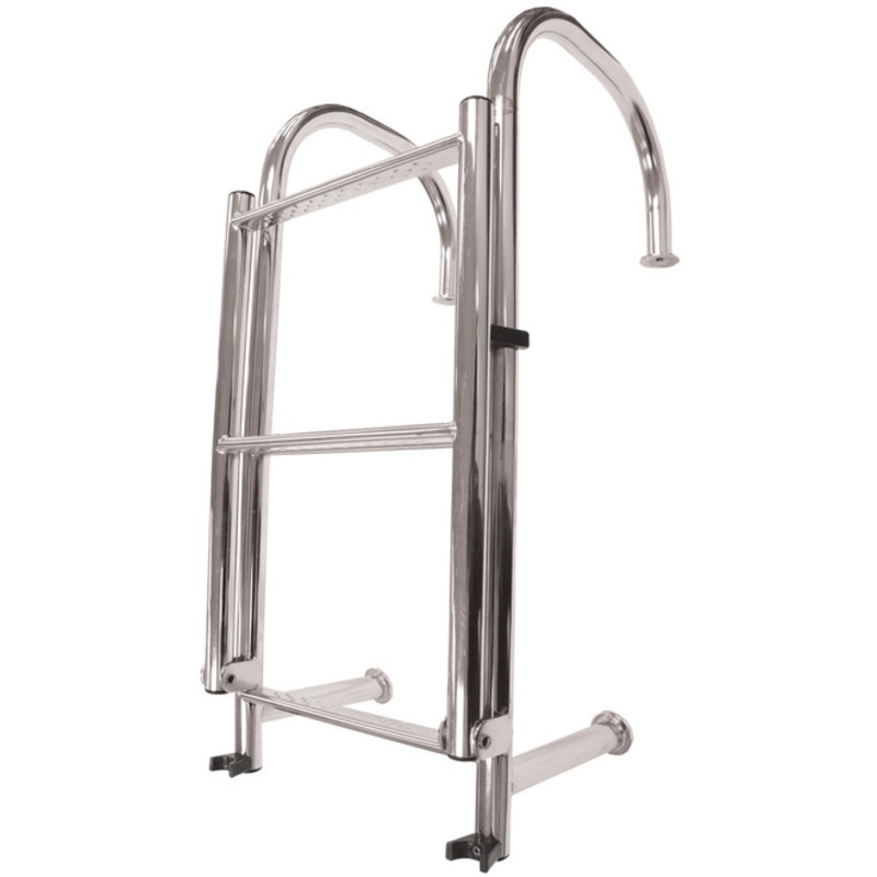 Ladder Stainless Steel 4 Step Angled