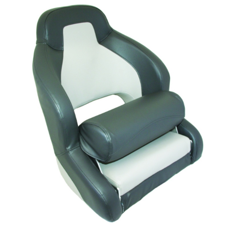 Seat H52 Flip Up Charcoal/Light Grey