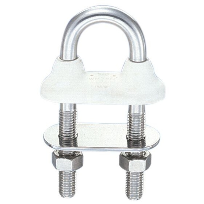 Watertight U Bolt White 8 x 100mm