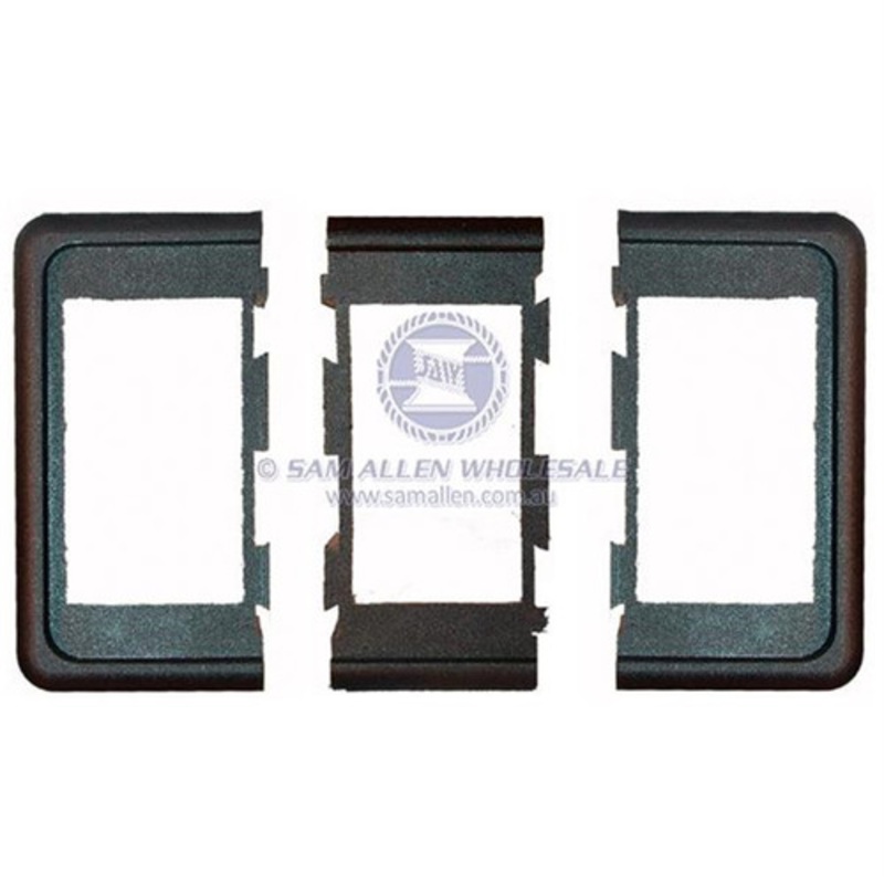 Black ‘V’ Mid Mount Panel