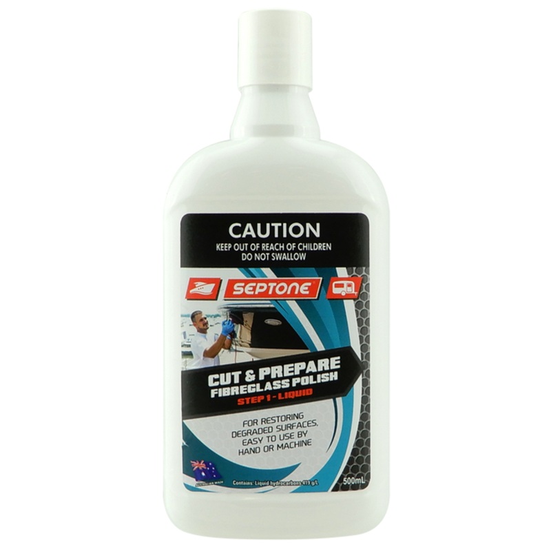 Septone Fibreglass Cutting Polish Step 1