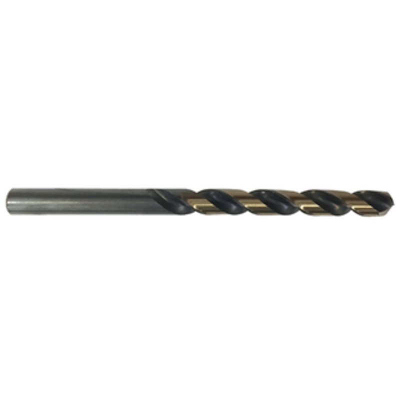 Viking Ultra Bor 135 Super Premium H.S.S. High Helix Flute Jobbers Drill, 1/4 Size, .2500 Decimal Size, 2-3/4 Flute Length, 4 Overall Length