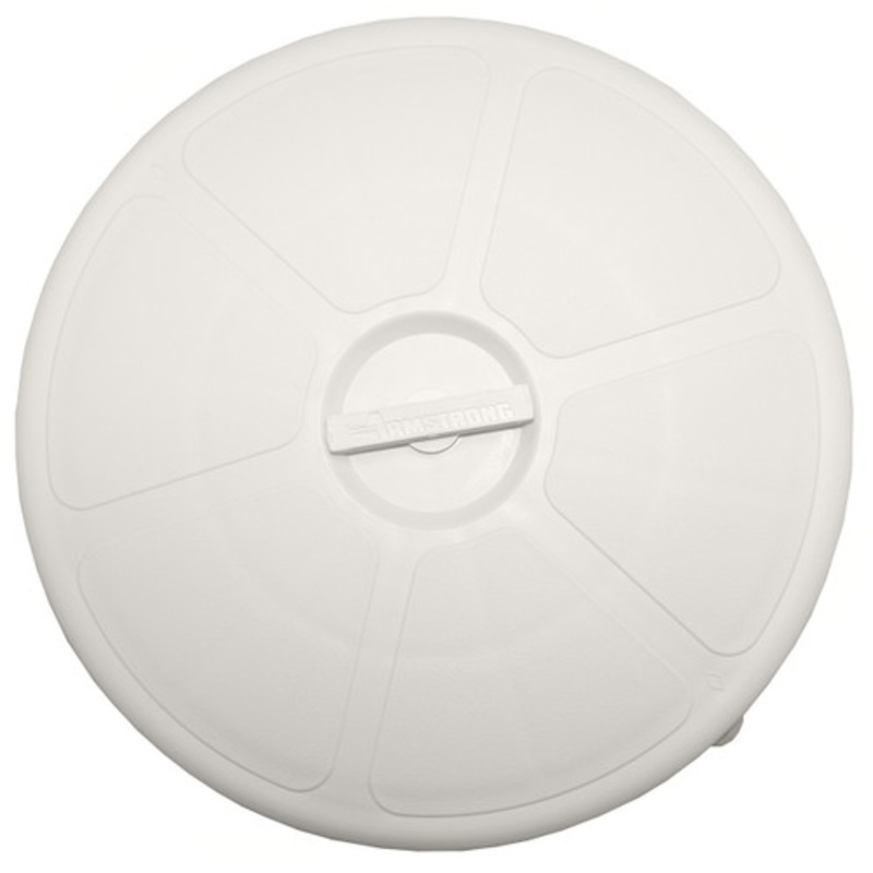 Deck Plate WP Wht 250mmOA