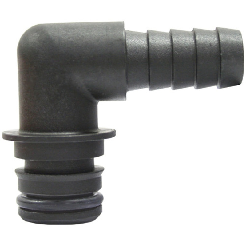 Jabsco Port Kit 12mm 90 Degree Barb