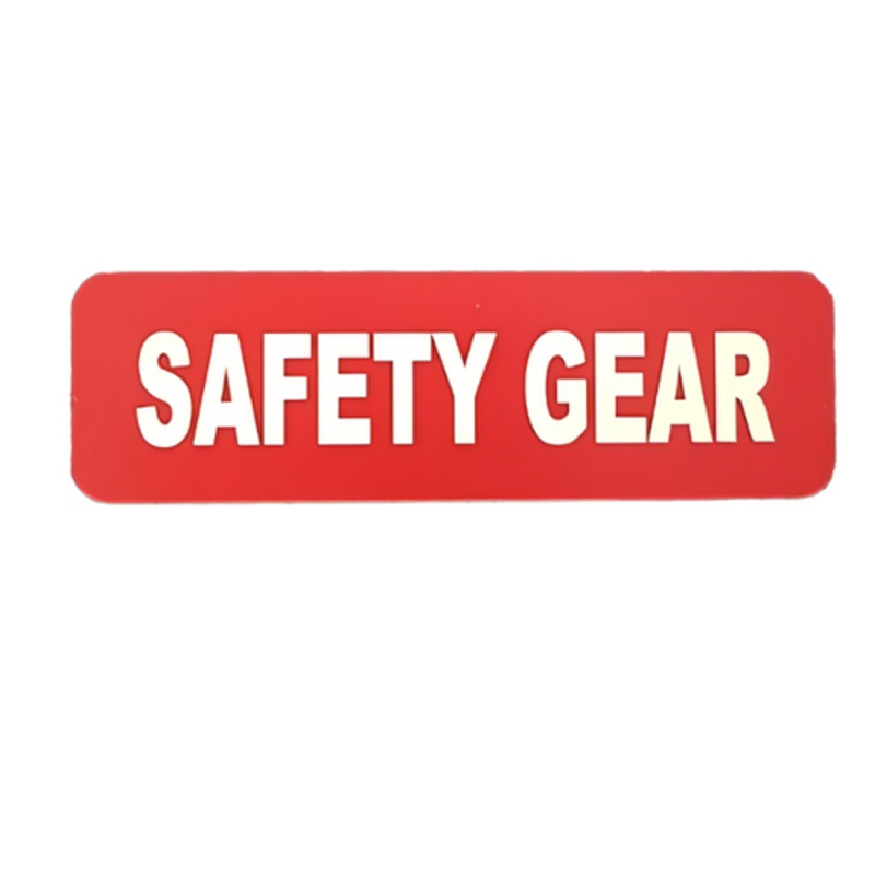 Label ‘Safety Gear’