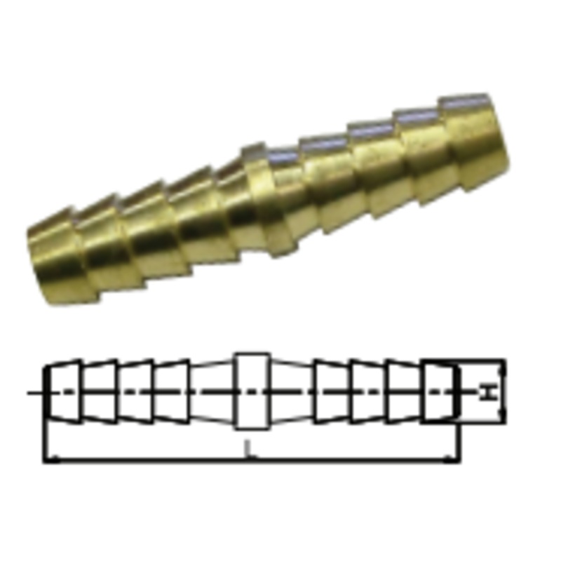 Brass Joiner 3/8