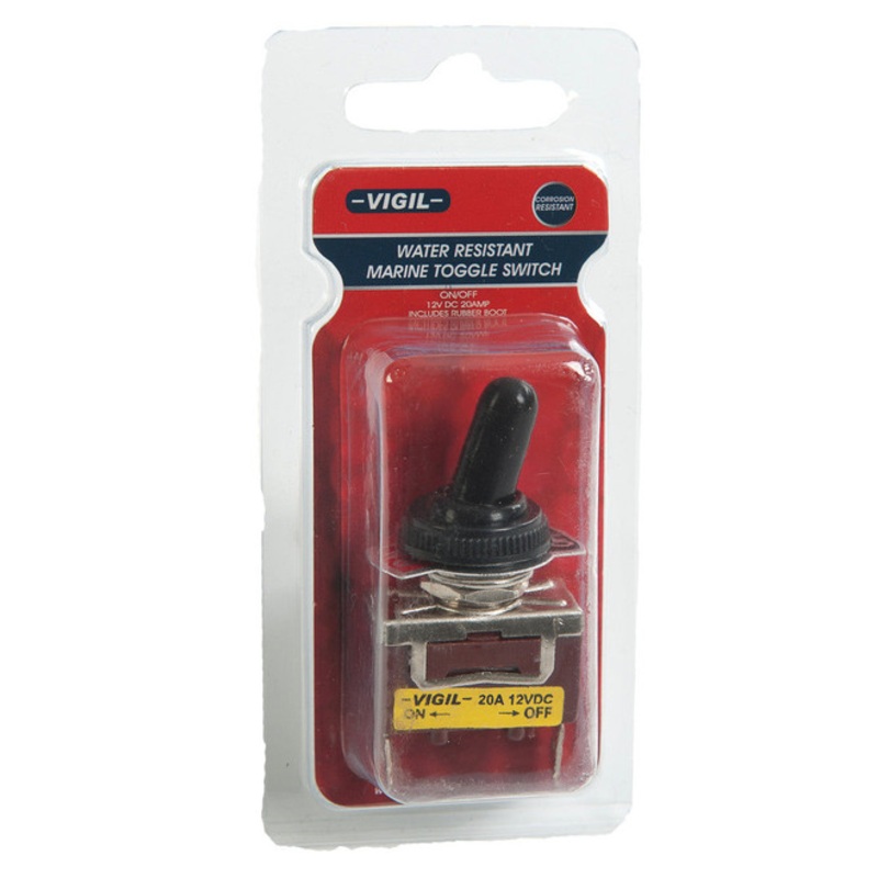 Toggle Switch with Boot ON/OFF/ON