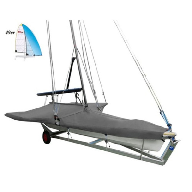 49er Boat Deck Cover (w/ Mast)