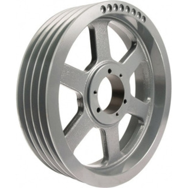TB Woods 4 Groove, 1/2 to 2-15/16 Bore Diam, 15-3/4 Outside Diam, QD Bushed V Belt Sheave 15.0 A Diam Belt Pitch 1544B – 82245739