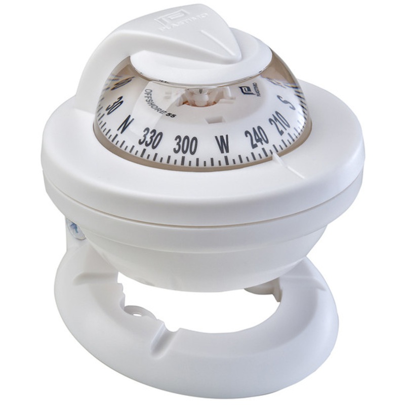 Plastimo Offshore 555 Power Boat Compass White