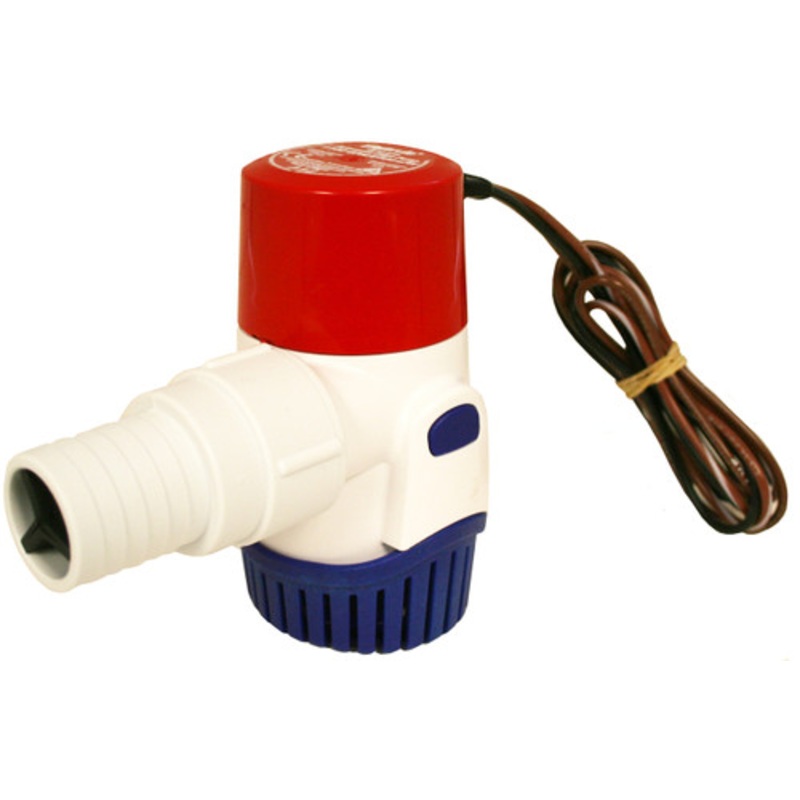 Rule 1100 GPH Automatic Water-Sensing Bilge Pump 12v