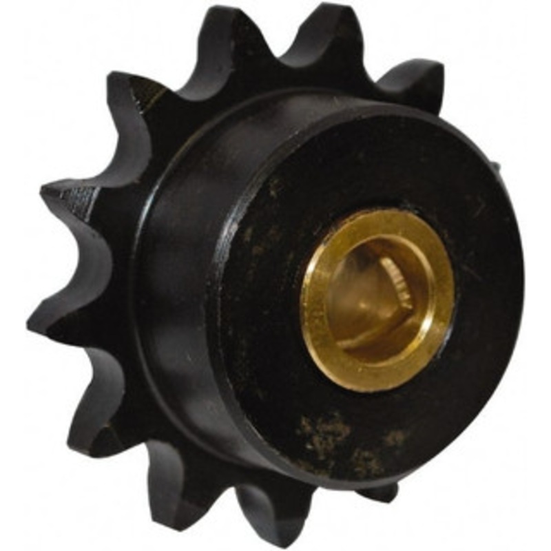 U.S. Tsubaki 17 Tooth, 4.462 Outside Diam, Carbon Steel & Bronze, Chain Idler Sprocket Chain Size 60, 1-1/8 Bore Diam 60B17T – 55226682