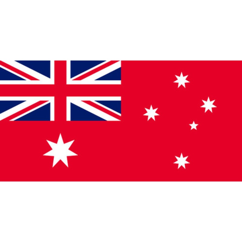 Australian Red Ensign 500 x 250mm