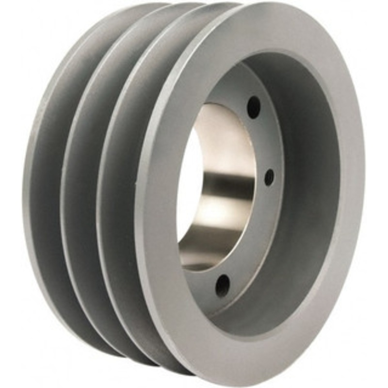 TB Woods 3 Groove, 7/8 to 3-1/2 Bore Diam, 8.4 Outside Diam, QD Bushed V Belt Sheave 8.00 C Diam Belt Pitch 803C – 82246752