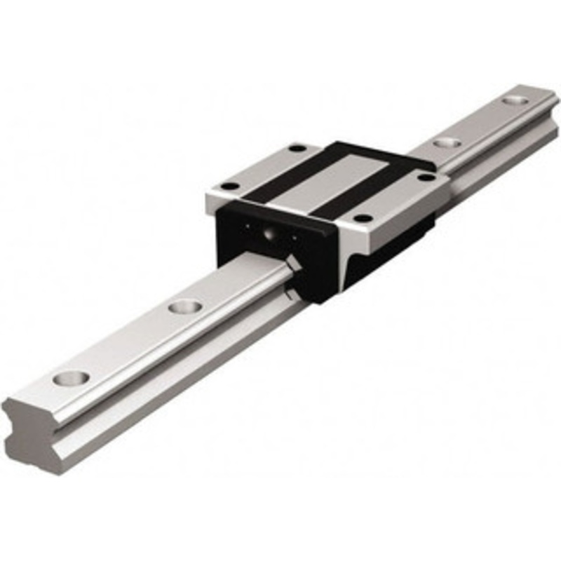 THK 820mm OAL x 20mm Overall Width x 18mm Overall Height 4 Way HSR Rail 60mm Between Holes, 6 x 9-1/2 x 8-1/2mm Hole Size HSR20820LGKRAIL – 85296580