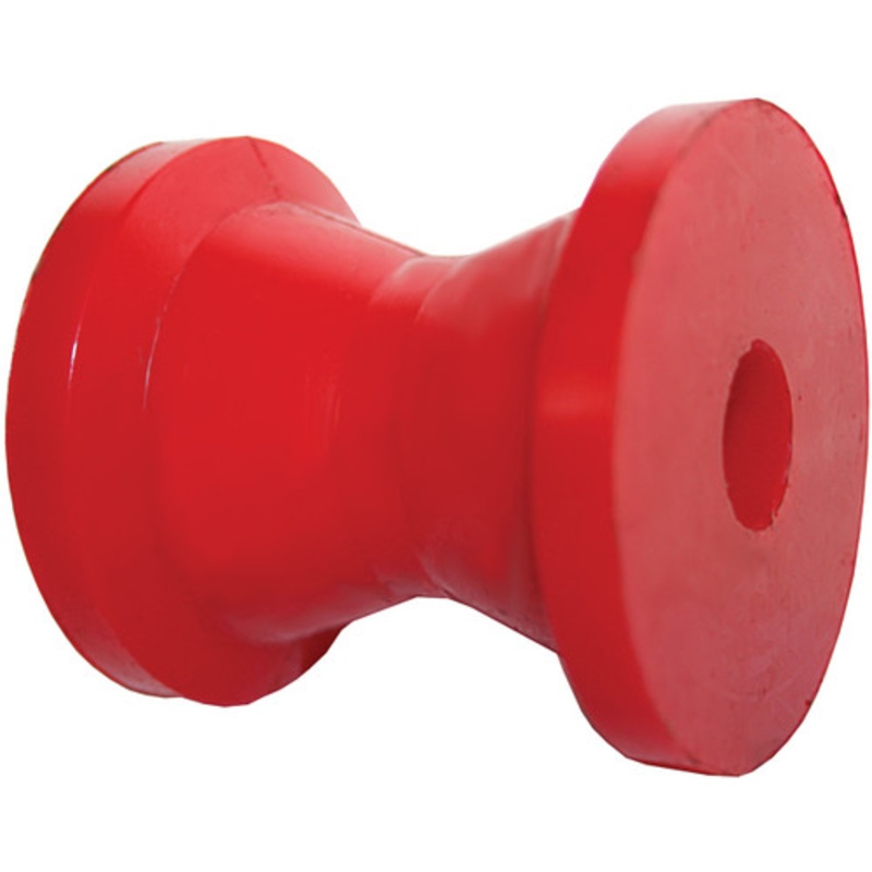 Trailer Roller 75mm Red
