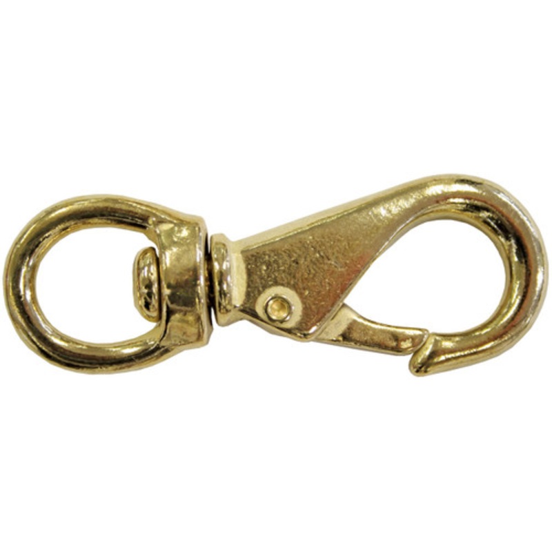 Snap Hook Swivel Brass 1