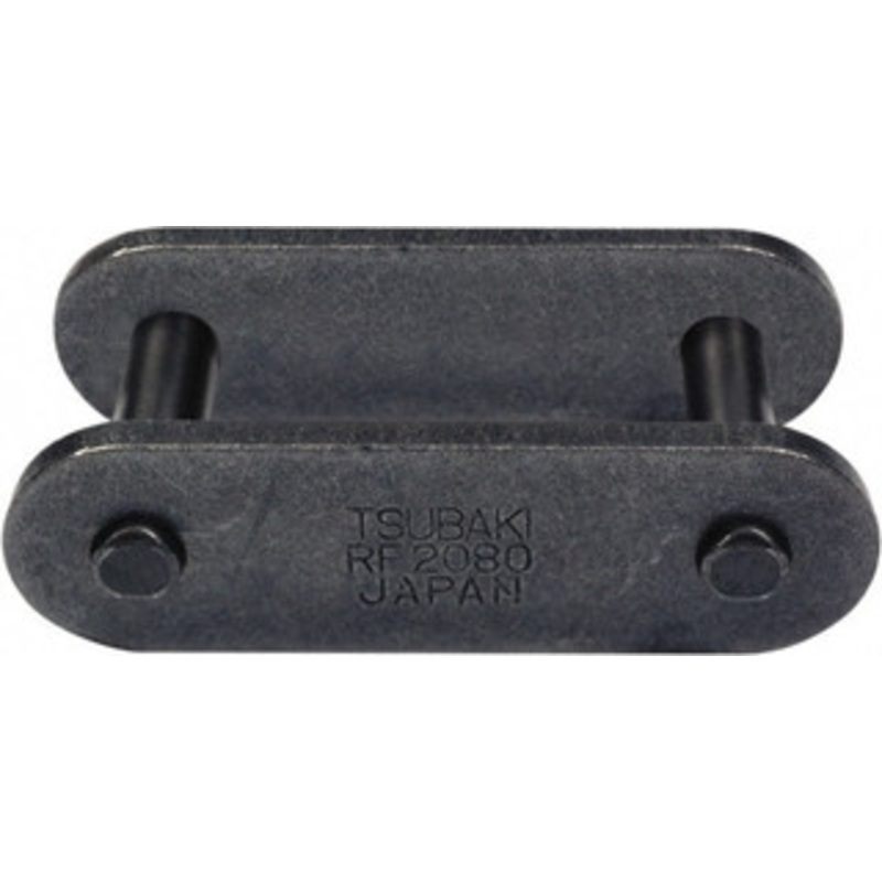 U.S. Tsubaki 1-1/4 Pitch, ANSI C2050, Spring Type Roller Chain Connecting Link Carbon Steel, For Use with Double Pitch Roller Chain C2050CL – 92463520