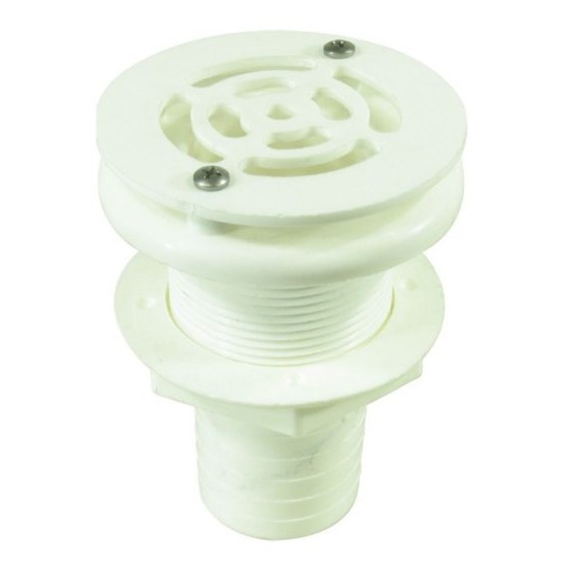 Overflow Drain Straight with Strainer
