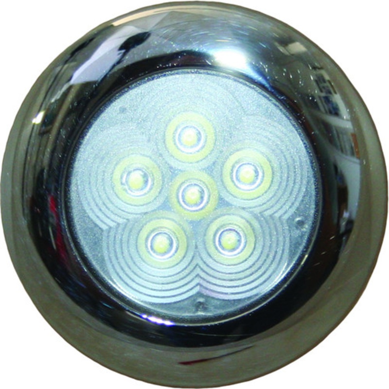 Flush Interior LED Light S/S – 12v