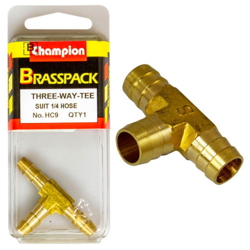 Brass T 1/4inch
