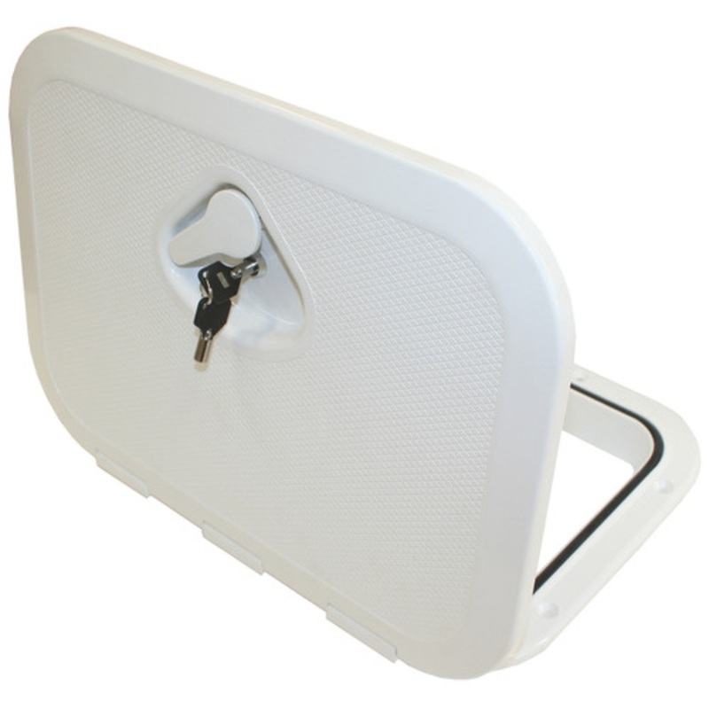 Nuova Rade Hatch -Deluxe with Lock White