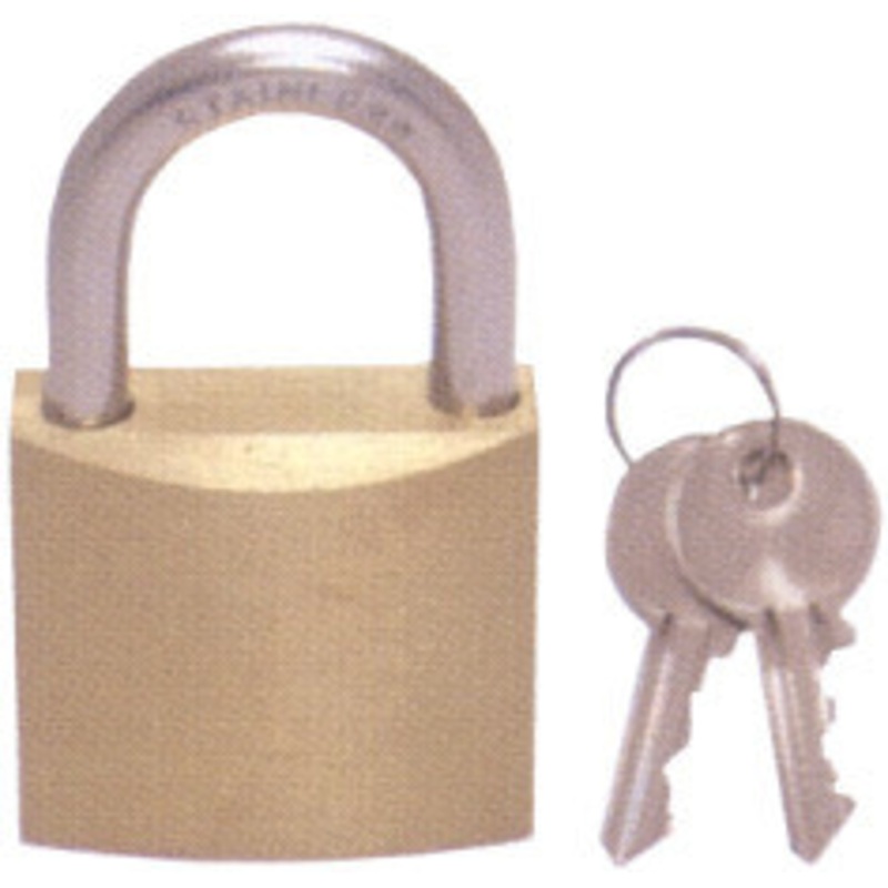 Padlock Brass Stainless Steel Shackle 30mm