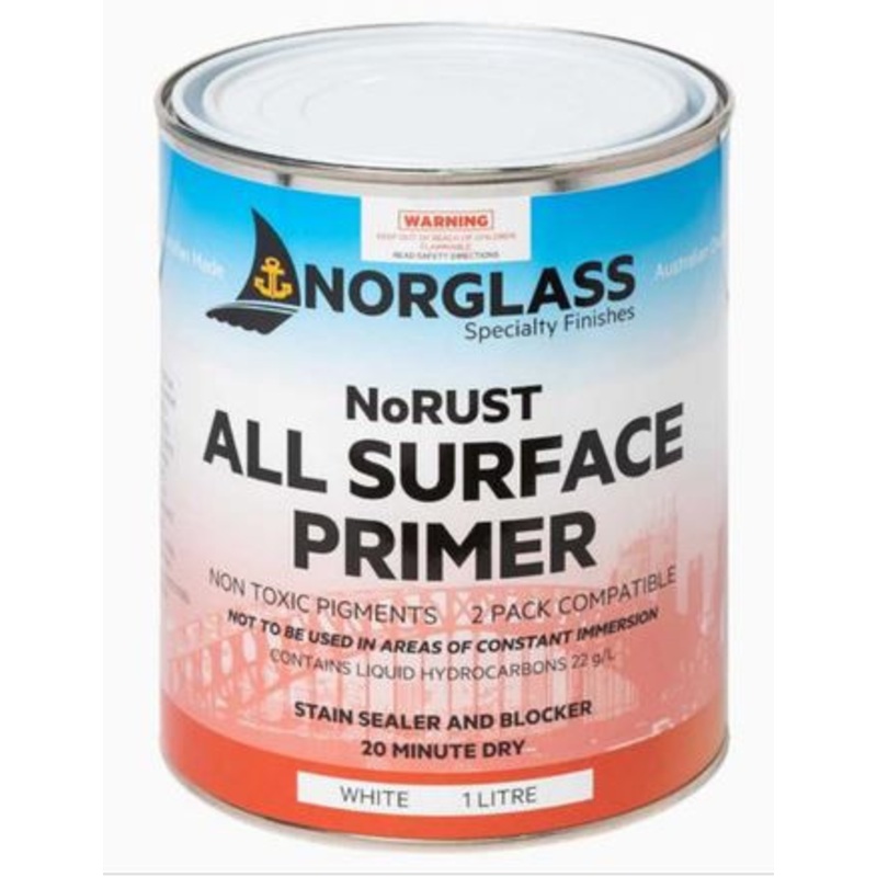 NoRust All Surface Primer White 1 litre