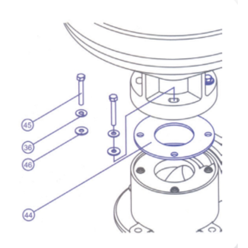 TMC Toilet Base Gasket Kit
