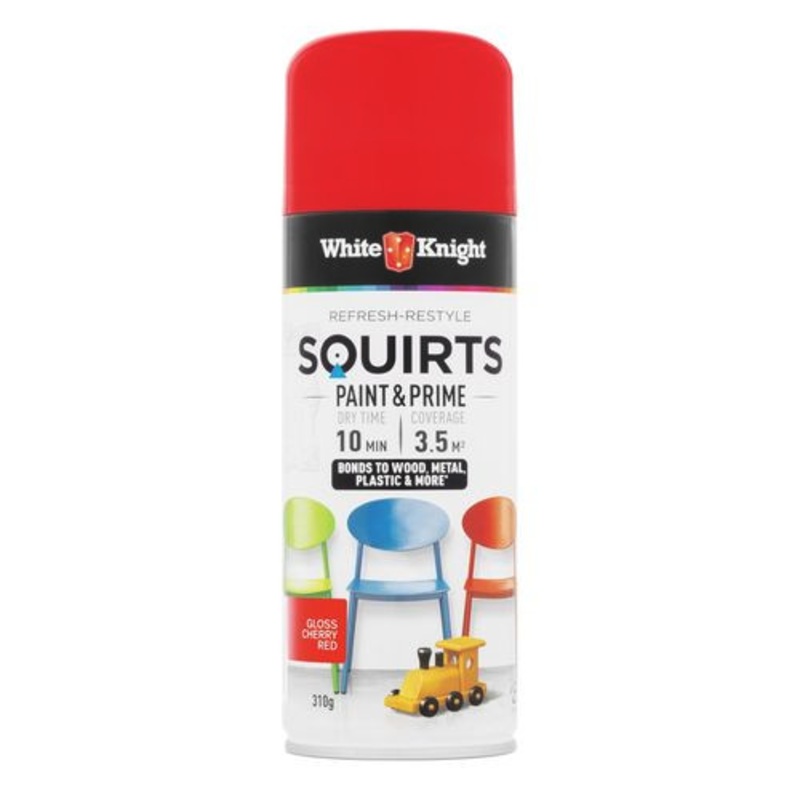 Squirts Cherry Red Spray Paint