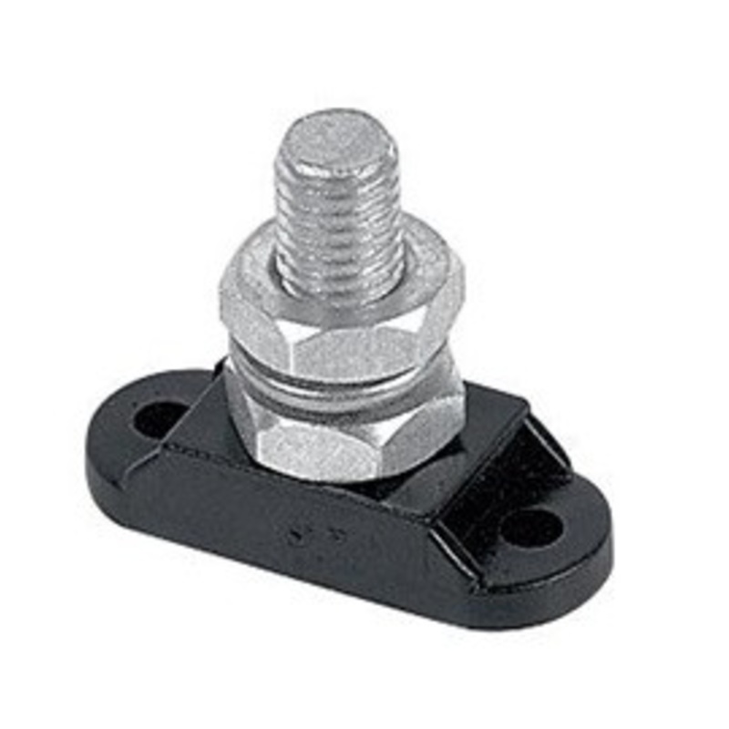 Stud Single 10mm Black