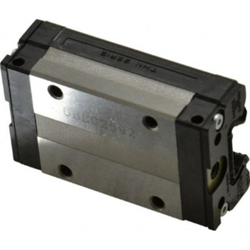 THK 57mm L x 34mm W x 19.5mm H, 26mm Transverse Hole Spcg, 26mm Lateral Hole Spcg, High Radial Load SSR Block w/Caged Ball 9.5mm Overhang, 14.7 Kn Dynamic Capacity, M4x7 Hole, 16.5 kn Static Load Rating, 24 High Assembly SSR15XW1SSGKBLO – 00372706
