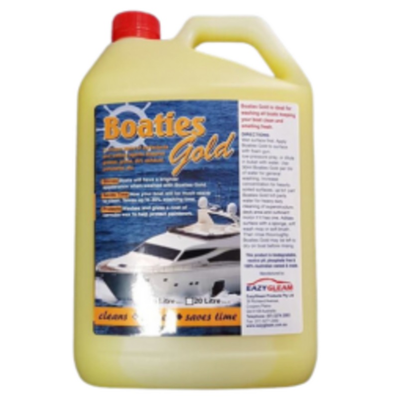 Boaties Gold Wash & Wax 5lt