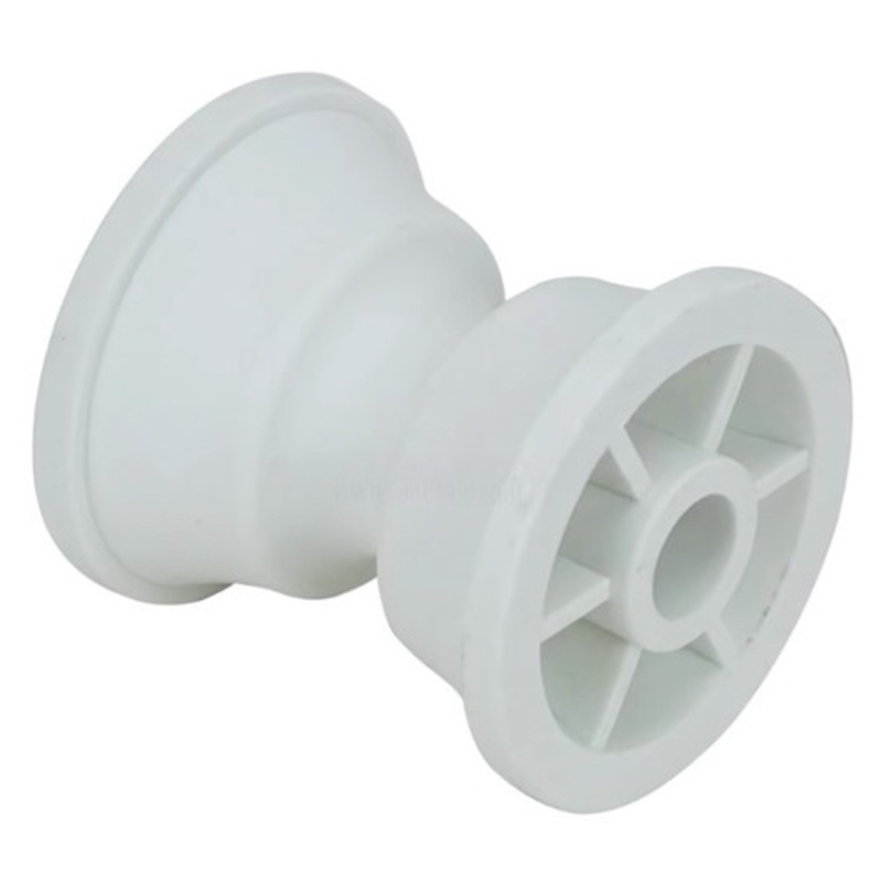 Bow Roller Only Nylon White 70 x 55mm