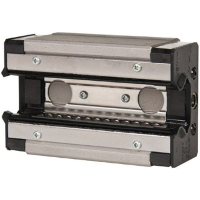 THK 98mm L x 60mm W x 38mm H, 40mm Transverse Hole Spcg, 40mm Lateral Hole Spcg, 4 Way HSR Block 16mm Overhang, 28 Kn Dynamic Capacity, M8X10 Hole, 46.8 kn Static Load Rating, 45 High Assembly HSR30R1SSGKBLOC – 85502037