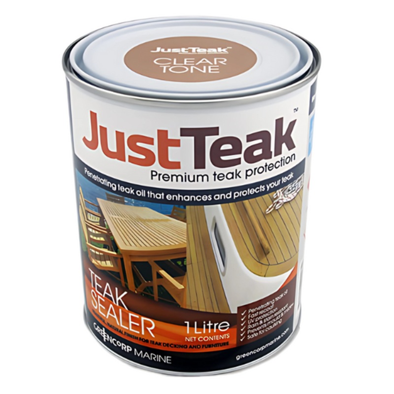 Just Teak Sealer Cleartone 1litre