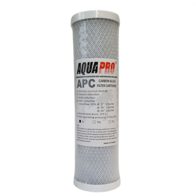 Filter Carbon 10 x 2.5 5micron