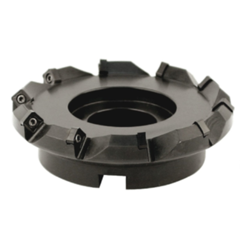 Akuma 45 Indexable Face Mill Set w/CM30K Inserts, 6 Cut Diameter