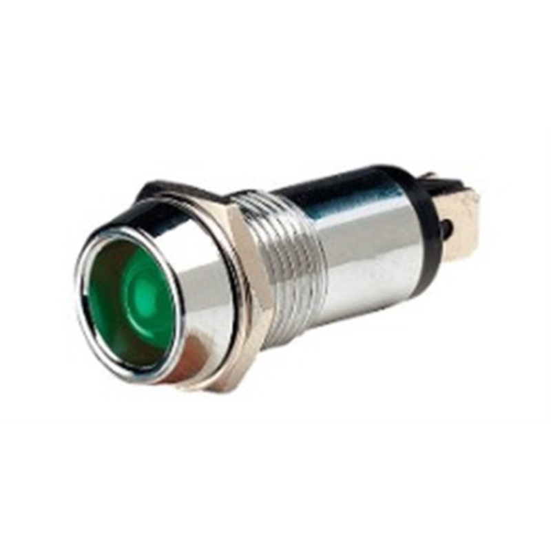 Pilot Light LED Green 12v