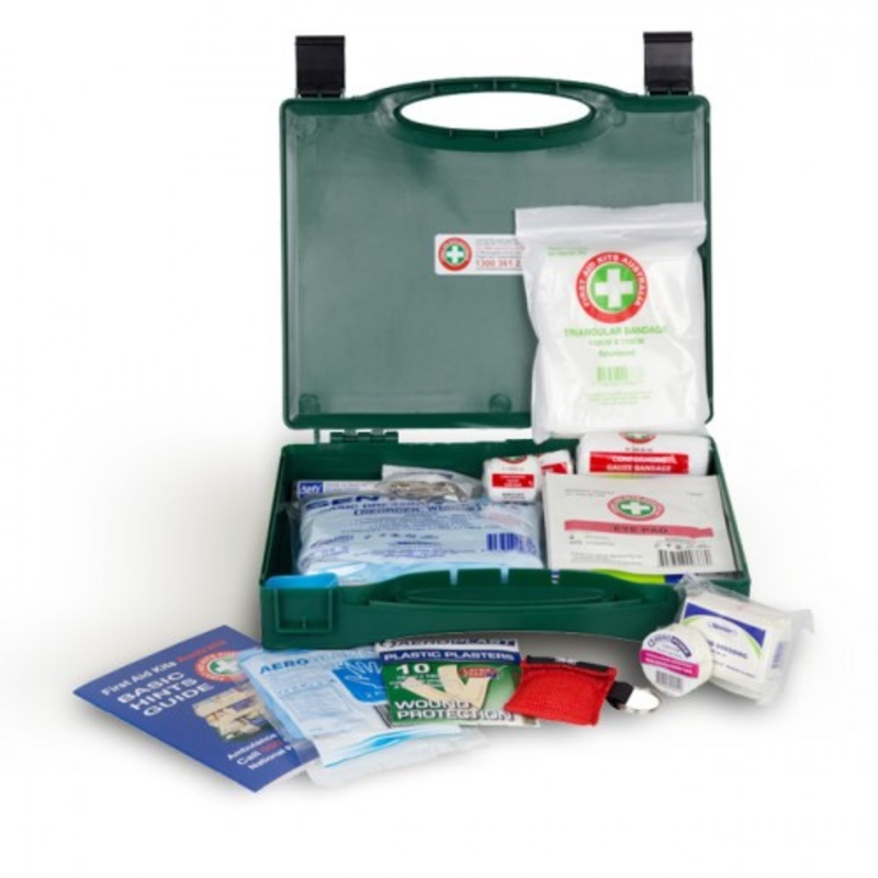 First Aid Kit Small Green Box