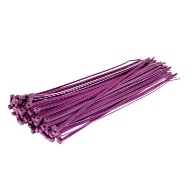 Purple Cable Ties 4.8 x 200mm