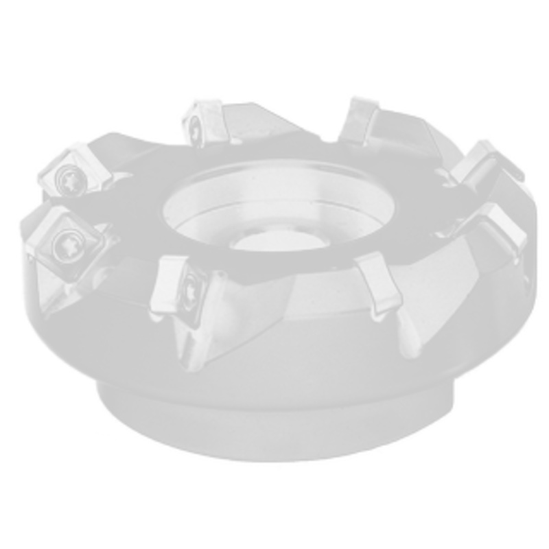 Akuma 45 Indexable Face Mill Set w/CM30K Inserts, 4 Cut Diameter