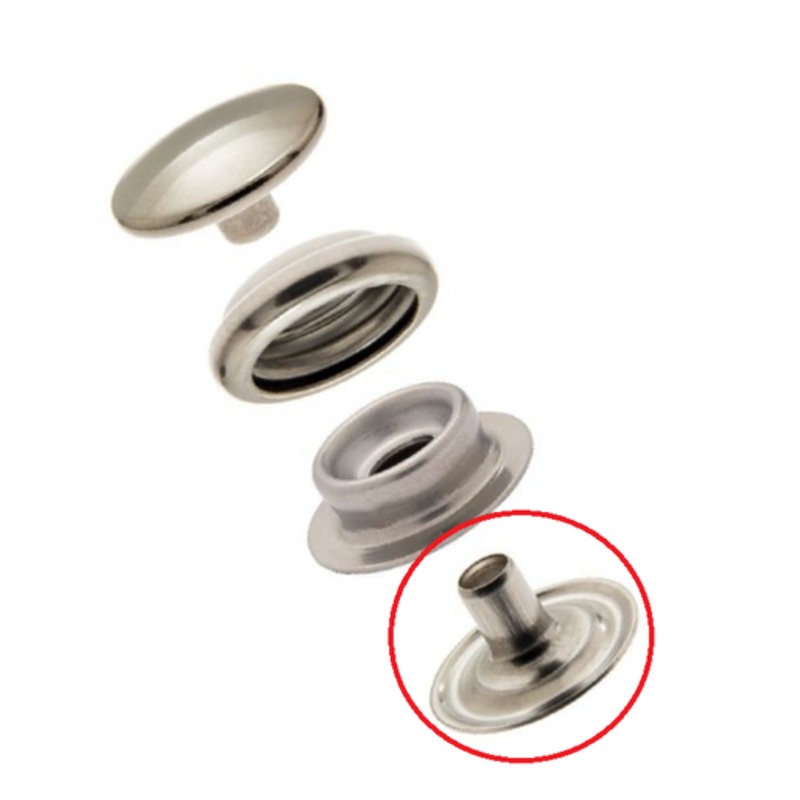 Press Stud Base A Canvas 10pack