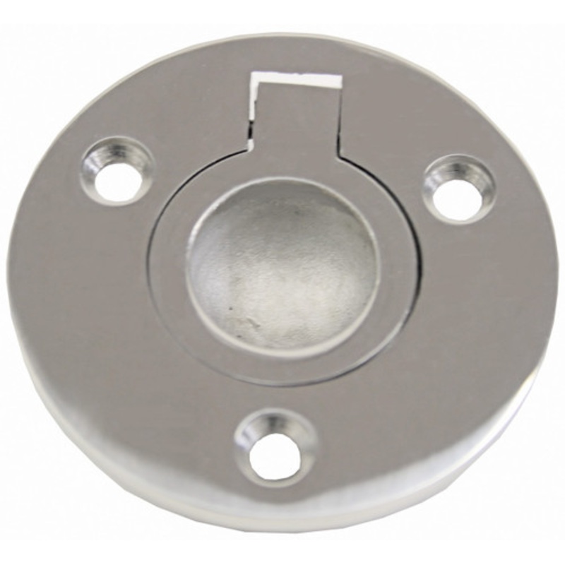Round Flush Pull Ring Stainless Steel 52mm