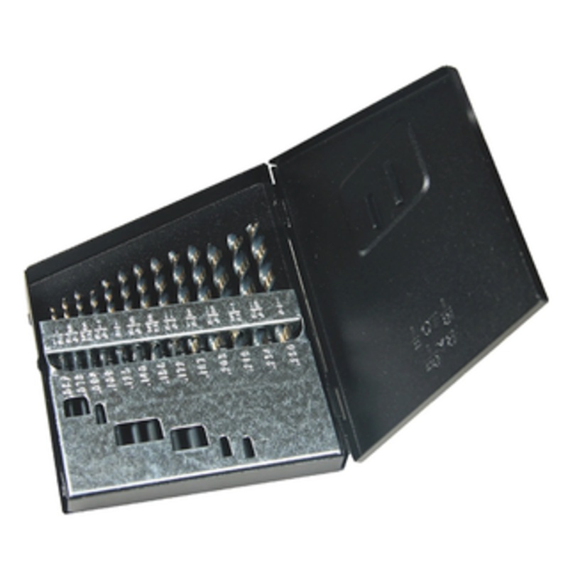 Viking 13 Piece Ultra Bor 135 Super Premium H.S.S. Jobbers Drill Set, 1/16 to 1/4 by 64ths Size – SS-13