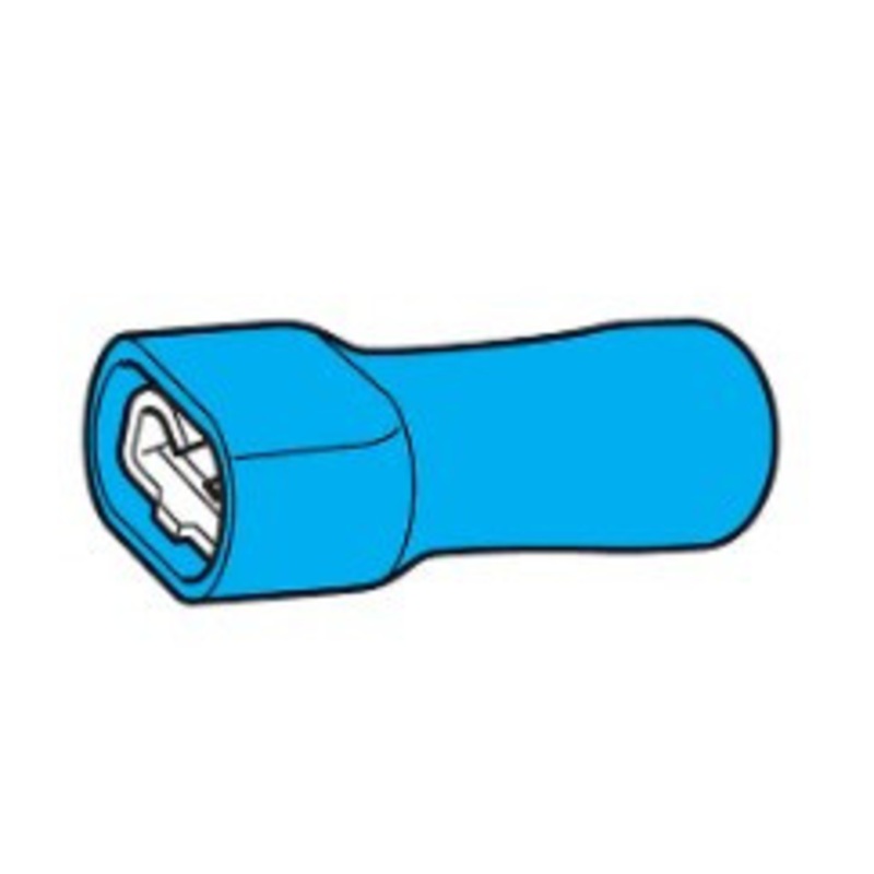 Crimp Terminal Female Blade Blue