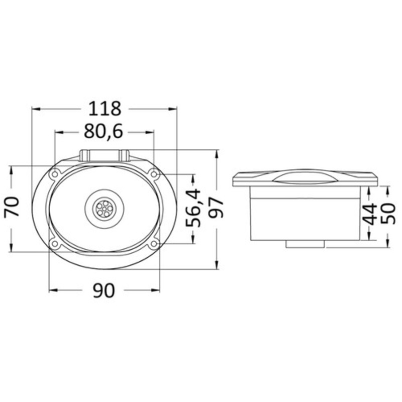 Elissa Quick Fitting Hose Connector for Deck Washdown