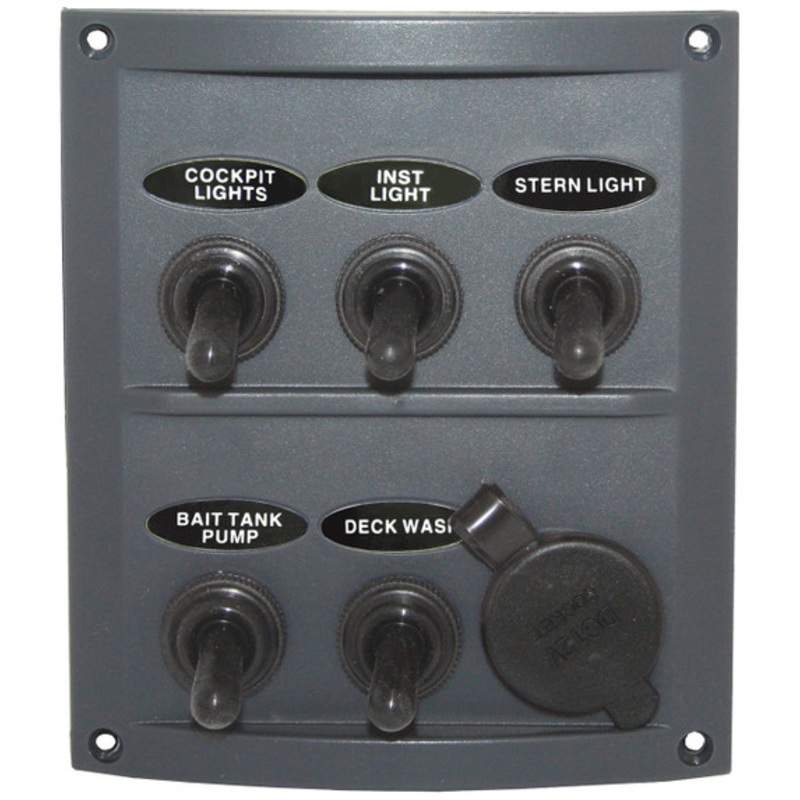 Switch Panel 5 Switch&Cig