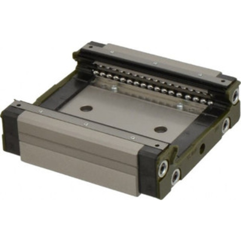 THK 107mm L x 100mm W x 31mm H, 50mm Transverse Hole Spcg, 76mm Lateral Hole Spcg, 4 Way HRW Block 15.5mm Overhang, 27.2 Kn Dynamic Capacity, M8x8 Hole, 45.9 kn Static Load Rating, 35 High Assembly HRW35CR1SSGKBLO – 00372672