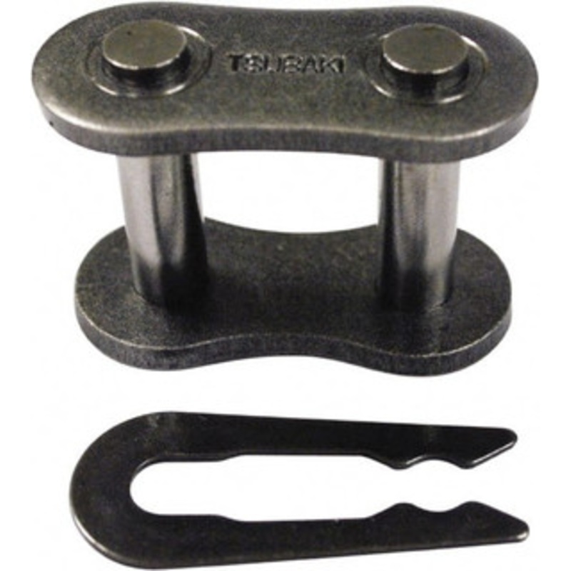 U.S. Tsubaki 5/8 Pitch, Spring Type Roller Chain Connecting Link Carbon Steel, For Use with British Standard Single Strand Chain RS10BCL – 92463231